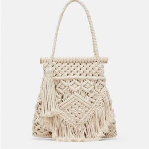 ZARA Handmade Macrame Bag